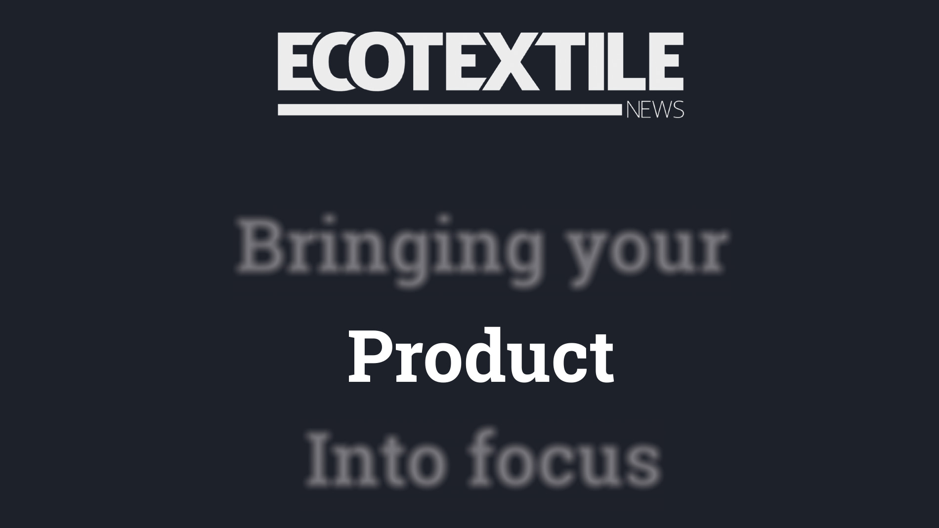 Ecotextile News